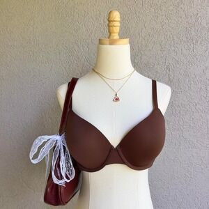 Victoria's Secret Brown Push Up Bra Size 36D